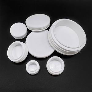 Diyamei Round Plug Plastic Pipe Fitting For Furniture Accessories Durable White Plug Head - Product Image 2
