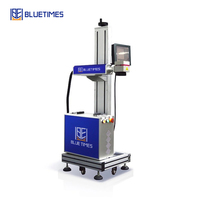 La machine de marquage laser à fibre Bluetimes 20W/30W/50W/60W RAYCUS pour le pipeline d'usine continue de fonctionner le marquage laser