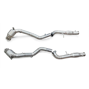 Para 2020-2023 Mercedes Benz G63 AMG de alto flujo con <span class=keywords><strong>tubo</strong></span> de bajada catalítico <span class=keywords><strong>Escape</strong></span> de alto rendimiento Rendimiento de carreras modificado - Product Image 2