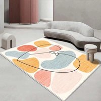 Tapis et carpettes abstraits 200x300cm pour salon, tapis moderne simple de haute qualité