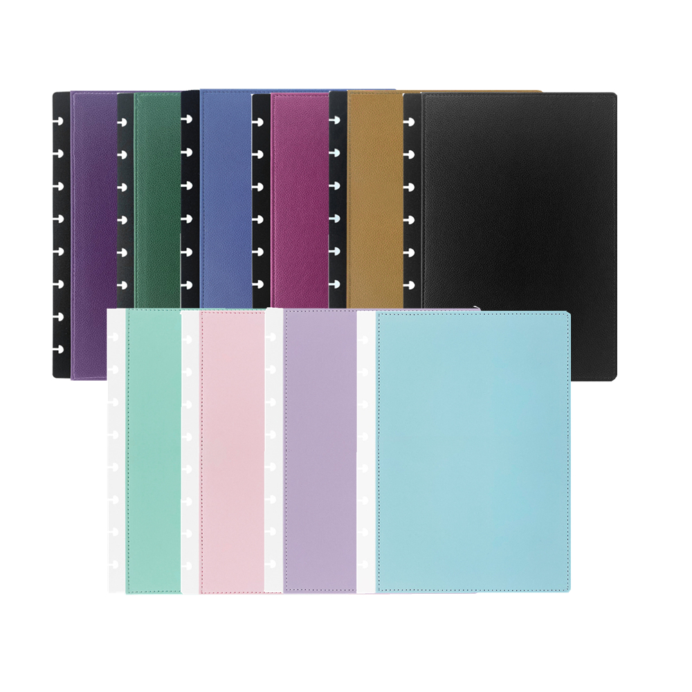 Обложка для переплета из искусственной кожи с отверстием для грибов, 8 отверстий