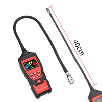 Testeur d'analyseur de détecteur de fuite de gaz combustible à sensibilité réglable LOW-MID-HIGH avec sonde flexible de 40cm