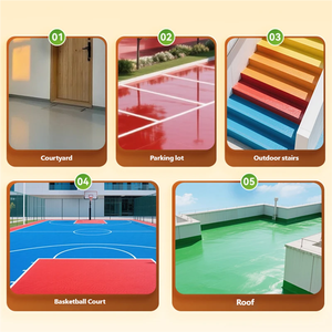 Pintura Epoxi Autonivelante para Pisos, Alto Brillo, Resistente al Desgaste, Revestimiento Industrial para Talleres, Almacenes y Pisos de Concreto - Product Image 2