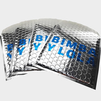 Offre Spéciale – Sacs d'expédition matelassés personnalisés en aluminium mat métallisé écologique avec logo