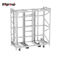 Truss Dolly Touring Truss Dolly para luces colgantes, equipo de exhibición de eventos, resistente, la mejor venta de fábrica