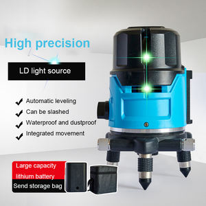 Alta Precisão Automática Infravermelho Nível Luz Verde 2/3/5 Linhas LD Luz Linha Fina Infravermelho Rotary 360 Níveis Laser Máquina - Product Image 2