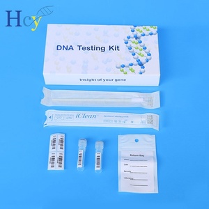 Kit de <span class=keywords><strong>Test</strong></span> <span class=keywords><strong>ADN</strong></span> Domicile IClean : <span class=keywords><strong>Paternité</strong></span> Gratuite par PCR, Écouvillon avec Tampon Iodé Floqué et Outil de Prélèvement d'Échantillon - Product Image 3