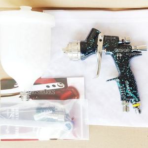 Pistola de Pintura Profesional HVLP de Alta Calidad para Automóviles, con Boquillas de 1.2mm, 1.3mm, 1.4mm y 1.8mm, para Mezcla de Colores - Product Image 5