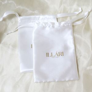Custom Logo Silk Satin Hair Extension <b>Bags</b> with Industrial Use for Gifts - Product Image 5