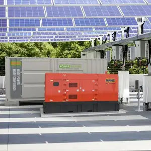 MPMC Alto voltaje 200KWH Almacenamiento de energía industrial y comercial 100KW BESS Sistema solar Batería Lifepo4 Sistema de energía solar