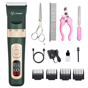 Cortadora de <span class=keywords><strong>Pelo</strong></span> <span class=keywords><strong>Profesional</strong></span> <span class=keywords><strong>para</strong></span> <span class=keywords><strong>Perros</strong></span>, Kit de Aseo <span class=keywords><strong>para</strong></span> Mascotas, Recortadora de <span class=keywords><strong>Pelo</strong></span> <span class=keywords><strong>para</strong></span> <span class=keywords><strong>Perros</strong></span> y Gatos, Afeitadora Eléctrica, Máquina Cortadora de <span class=keywords><strong>Pelo</strong></span> <span class=keywords><strong>para</strong></span> Animales - Product Image 1