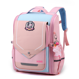 2024 enfants étanche en Nylon fermeture éclair sac à dos coussin d'air ceinture grande capacité unisexe <span class=keywords><strong>cartable</strong></span> pour garçons filles utilisation en plein air - Product Image 1