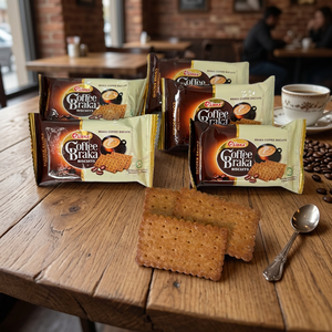 Vente en gros directe d'usine du Vietnam au meilleur prix - Biscuits au café Braka 360g, collation croustillante, faible en glucides, faible en matières grasses, service ODM OEM - Product Image 3