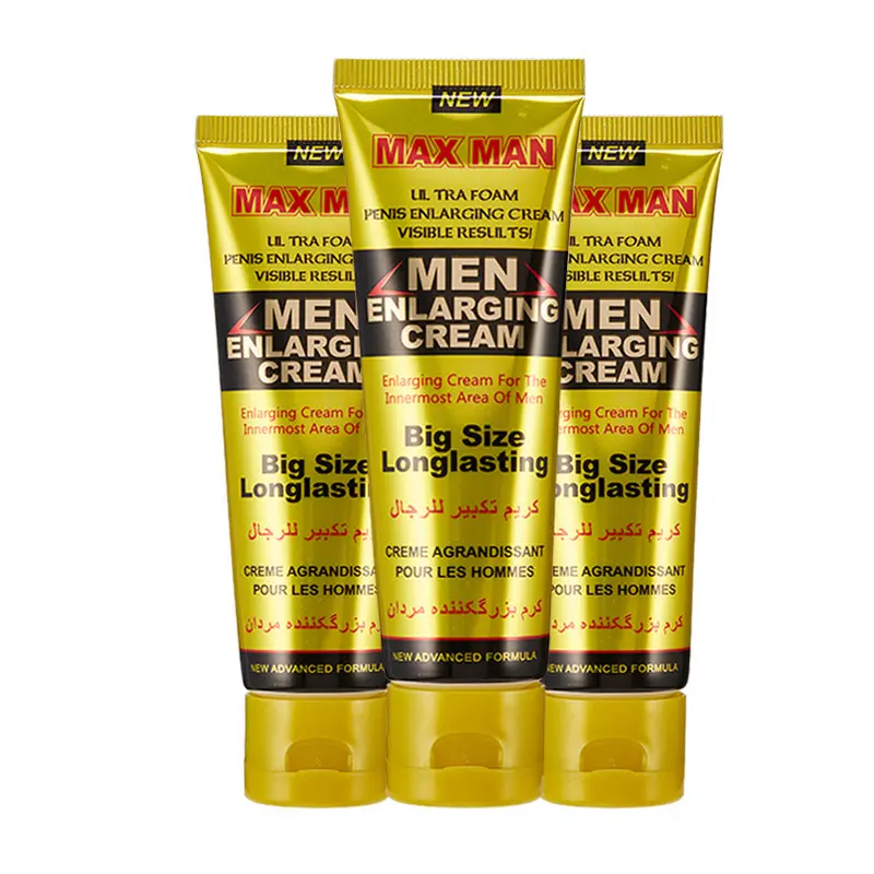 2024 vente chaude Maxman power maxman retarder le sexe crème gel d'agrandissement du pénis pour les hommes