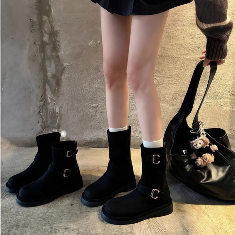 Bottines courtes noires