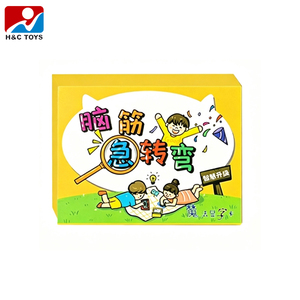 Carte con domande divertenti per puzzle e indovinelli, set di carte portatili per l'allenamento dell'immaginazione e del pensiero, giocattoli educativi - Product Image 6