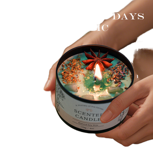 Natürliche Sojawachs-Duftkerze für Schlaf und Entspannung, Schlafzimmer-Raumduft, Geschenk, Großhandel - Product Image 1