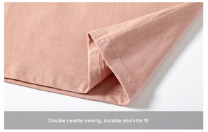 240gsm Luxury Heavyweight <b>Drop</b> Shoulder Men Blank Plain Custom 100 Cotton Thick Neck Oversized Hombre T Shirts Print Wholesale - Product Image 4