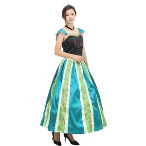 Halloween Christmas Cosplay <strong>Fancy</strong> <strong>Dress</strong> Coronation S-2XL Anna <strong>Princess</strong> <strong>Dress</strong> <strong>Adult</strong> HCGD-058 - Product Image 2