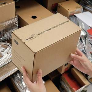 Custom 2mm Thick PET Corrugated Cardboard <b>Gift</b> <b>Box</b> Self-Sealing Mailer Tear Strip Logo Socks Recycled Materials Matte Embossing - Product Image 1