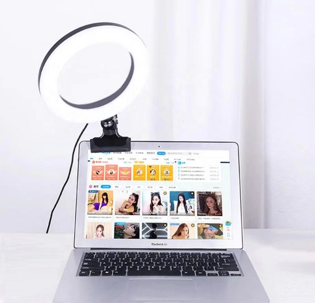 Professional Video Conference Camera Conference Lighting Ring Light LED Dimmable ,bicolor USB Cable Control DC5V 6w 15w. Square