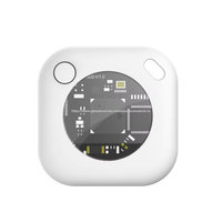 Collar de perro de silicona listo para software de identificación inteligente de espalda alta Seguimiento GPS IP67 Impermeable MFi Certificado Oculto Lash Tag Holder Slot OEM