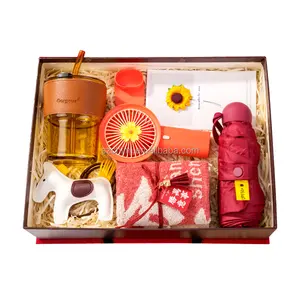 Cam şişe/fan/havlu/sabun/midilli kolye kurumsal giveawaysevents yenilik hediyeler hediye setleri hediyeler genç kızlar için