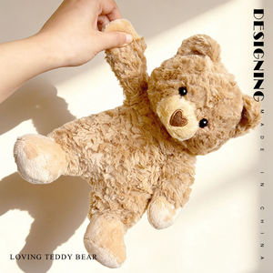 Super Soft Curly Stuffed Toy Bear Children's Day Valentine's Day Gift Plush Bear Toy Adorable Love <strong>Teddy</strong> Bear Plush Toy - Product Image 5