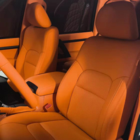 Siège de voiture de luxe VIP en cuir et fibre de carbone, amélioration de l'intérieur du Toyota Land Cruiser LC200, ventilation, chauffage, massage pneumatique