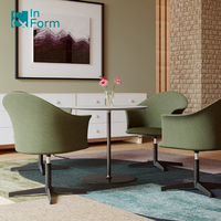 Fauteuils de direction haut de gamme ergonomiques avec accoudoirs pivotants, assise en mousse moulée, réglage à vérin à gaz et fonction rotative pour bureau à domicile