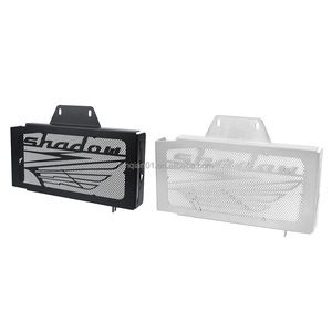 Защитная решетка радиатора для мотоцикла <span class=keywords><strong>Honda</strong></span> <span class=keywords><strong>VT</strong></span> <span class=keywords><strong>125</strong></span> Shadow VT125 1999-2007 (2006), аксессуары для защиты бачка охлаждения - Product Image 1