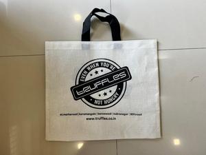 Sacs en coton réutilisables, écologiques, lavables, pour les courses, l'emballage de détail et l'usage quotidien - Product Image 6