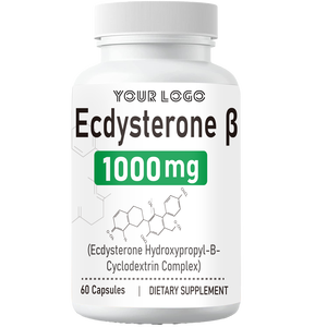 Fournisseur d'usine OEM, étiquette privée, capsules de bêta-ecdystérone, compléments alimentaires, améliorent la force musculaire, 60 capsules - Product Image 6