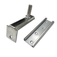 Roller Gantung Plug-in yang Senyap dan Halus, Roller Gantung Presisi, Rel Atas dari Baja Anti Karat, Katrol Geser