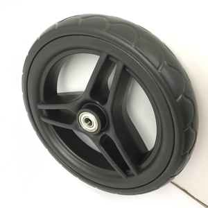 Rueda de Espuma de Poliuretano con Cubo de Plástico <span class=keywords><strong>Nobby</strong></span> B-S1502 B de 8 Pulgadas, con Capacidad de Carga de 30 kg y Color Personalizado para Carrito de Bebé - Product Image 3