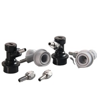 Vente en gros de raccords à bille pour fût de brassage maison, entrée gaz et sortie liquide