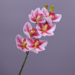 인공 꽃 실크 난초 조화 웨딩 신부 부케 홈 테이블 센터피스 파티 장식 도매 - Product Image 4