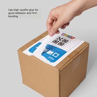 Pegatinas de Papel Fotográfico Autoadhesivas Resistentes Personalizadas, Pegatinas de Impresión de Inyección de Tinta, Papel Fotográfico