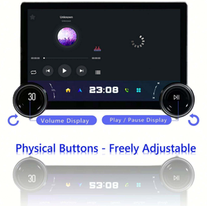 HONGRUI Android 13 <span class=keywords><strong>6</strong></span> + 128G Car-play Auto QLED pantalla táctil 10 Core para unidad principal 11,8 pulgadas Universal Car-play Radio Gps navegación - Product Image 5
