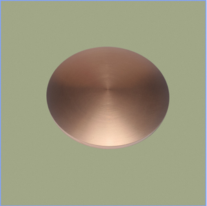 Disco de Aleación de Cobre C18150 de 18.03" x 1.02", Placa Redonda, Barra Plana Redonda, Disco para Piezas de Maquinaria Industrial, Mecanizado CNC Personalizado - Product Image 3