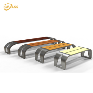 कावास कारखाने मूल्य पैटिको बेंच शहरी आधुनिक प्रतीक्षा स्ट्रीट स्टेनलेस स्टील फर्नीचर डिजाइन आउटडोर - Product Image 1