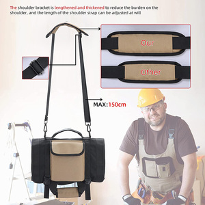 <span class=keywords><strong>Sac</strong></span> <span class=keywords><strong>à</strong></span> outils <span class=keywords><strong>de</strong></span> rangement multifonctionnel pliable et durable pour électricien - Product Image 4