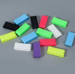 Anneau de poignée de raquette de tennis en silicone personnalisé de haute qualité, durable, pour pickleball et tennis, directement de l'usine - Product Image 3