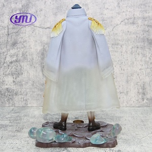 Figurine d'anime Luffy <span class=keywords><strong>Shiryu</strong></span>, nouveau style, 32 cm, une seule pièce, barbe noire, sous-ordinateur, grand amiral, posture debout - Product Image 5