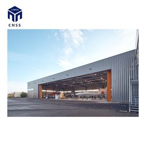 Легкий сборный стальной ангар для самолетов с услугами сварки и резки по стандарту ASTM - Product Image 1