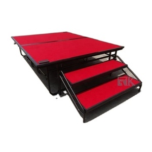 Plataforma Móvil para Conferencias con Ruedas, Plataforma Resistente para Eventos en Venta - Product Image 1