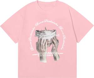 Camisetas de manga corta de gran tamaño creativo Graffiti camisas de manga corta verano Casual rapero Streetwear Y2k Tops camiseta de hombre - Product Image 5