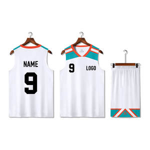 Индивидуальный комплект баскетбольной формы: дышащий кедр с сублимационной печатью, низкий минимальный заказ, персонализация (имя, номер, логотип) - Product Image 2