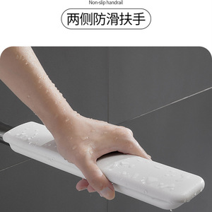 Siège de douche chauffant pliable, capacité 150 kg, fixation murale, pour personnes âgées, avec accoudoirs, design moderne - Product Image 2