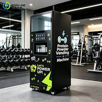 Máquina Expendedora de Proteína Inteligente para Gimnasio, Máquina Expendedora de Proteína con Pantalla Táctil